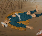Dead Fisherman Painting - Fatum Betula