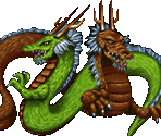 Title Screen - Double Dragon Advance