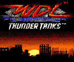 Start Screens, Language Select Screen & Title Screen - World Destruction League: Thunder Tanks