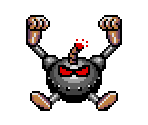 Cartoon Bomb - Rocket Knight Adventures