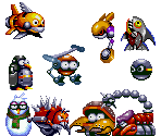Badniks - Sonic 3D in 2D