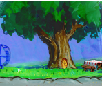 Sandy's Treedome Outside - SpongeBob Saves The Day