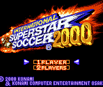 Title Screen - International Superstar Soccer 2000