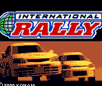 Title Screen - International Rally / Cross Country Racing / It's a World Rally