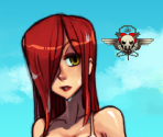 Parasoul Summer Pinup - Skullgirls 2nd Encore