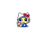 Mametchi (Mame Kitty) - Tamagotchi P's