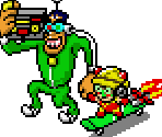 9-Volt and 18-Volt - WarioWare: Twisted!