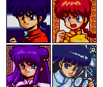Portraits - Ranma ½: Hard Battle