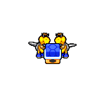 Koopa Paratroopa Trio - Mario & Luigi: Bowser's Inside Story