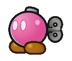 Pink Bob-omb - Paper Mario: The Thousand-Year Door