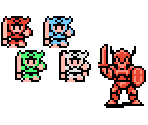 Playable Characters - The 100 World Story (JPN)