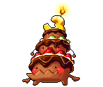 Third Anniversary Cake - MapleStory