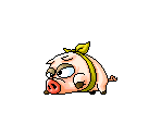 Yellow, Blue and Purple Ribbon Pigs - MapleStory