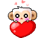 White Baby Monkey (Pet) - MapleStory