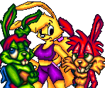 Character Select - Jazz Jackrabbit 2 / The Secret Files