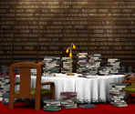 Scarlet Devil Mansion Library (12:30 PM) - Touhou Suimusou (Immaterial and Missing Power)