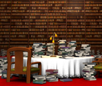 Scarlet Devil Mansion Library (9:00 PM) - Touhou Suimusou (Immaterial and Missing Power)