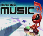 Opening Logos, Language Select Screen & Title Screen - Pocket Music (GBA)