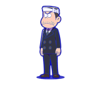Totoko's Father - Osomatsu-san Hesokuri Wars: Battle of the NEETs