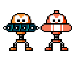 Saw-Segmented Enemy (Mega Man 3, Unused) - Mega Man Customs