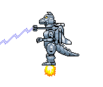 Mechagodzilla (Heisei Era, Super Mario World-Style) - Godzilla Customs