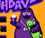 Main Menu - Grimace's Birthday (Homebrew)