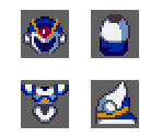 Save Data Icons - Mega Man X Collection