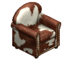 Cowch Country Lounger - The Sims