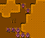 Map 15 (Dead Man's Mire) - Fire Emblem: Gaiden (JPN)