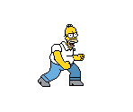 Homer - The Simpsons Arcade (Java)