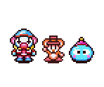Enemies (World 1) - Saturn Bomberman