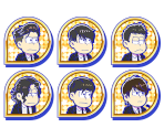 Set Icons (Matsu Noir: Hell) - Osomatsu-san Hesokuri Wars: Battle of the NEETs