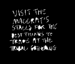Tribal Gathering Graffiti - The Tribe Game