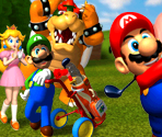 Intro & Title Screen - Mario Golf