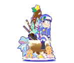 Karamatsu (Christmas) - Osomatsu-san Hesokuri Wars: Battle of the NEETs
