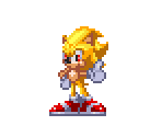 Super Sonic (SA1 Design) - Sonic the Hedgehog Customs