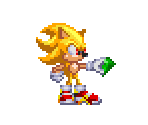 Super Sonic (SA2 Design) - Sonic the Hedgehog Customs