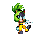 Surge the Tenrec (Sonic Mania-Style) - Sonic the Hedgehog Media Customs