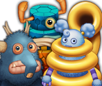 Boskus, Sooza, and Ziggurab - My Singing Monsters