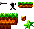 Palmtree Panic Present Objects - Sonic the Hedgehog CD
