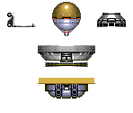 Wing Fortress Zone Objects - Sonic the Hedgehog 2