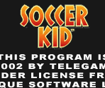 Start Screens - Soccer Kid