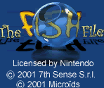 Game Title Intro, Opening Logos & Language Select Screen - The Fish Files