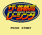 Title Screen - The Shutokou Racing (JPN)