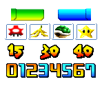 HUD - Mario Tennis