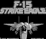 Title Screen - F-15 Strike Eagle