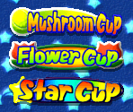 Tournament Board - Mario Tennis