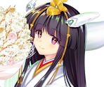 Kaguya Houraisan (White Shining Bamboo in the Night) - Touhou LostWord
