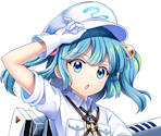 Nitori Kawashiro (White Kappa of Pristine Water) - Touhou LostWord