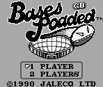 Title Screen - Bases Loaded for Game Boy / Baseball Kids